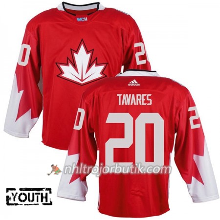 Kanada Tröja John Tavares 20 World Cup 2016 Barn Röd Kanada Tröja John Tavares 20 World Cup 2016 Barn Röd